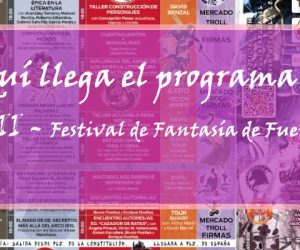 Aquí llega el programa del FFFVII – Festival de Fantasía de Fuenlabrada